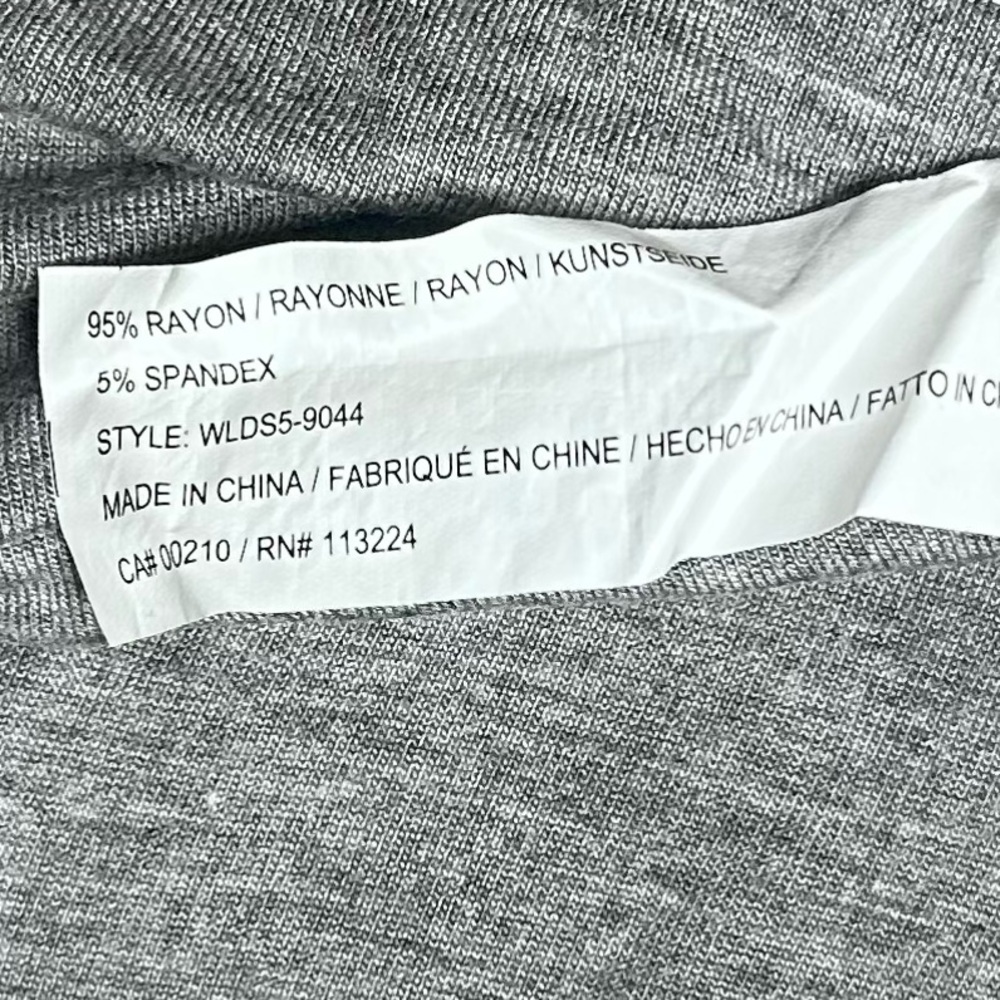 William Rast Gray Sleeveless Women's Cold Shoulder Shirt Dress - Picture 9 of 9